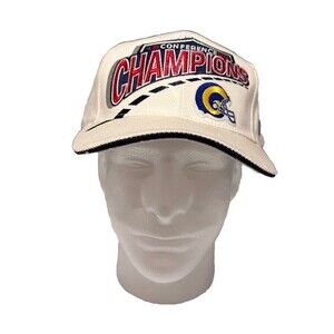 Vintage 1999 Conference Champions "St Louis Rams" Adjustable Hat Cap by SPL28